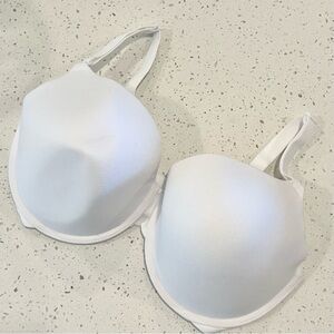 Fruit of the Loom White Classic Cotton Bra - Size: 40DDD